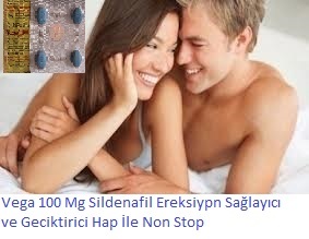 Vega 100 Geciktirici Hap Eczane